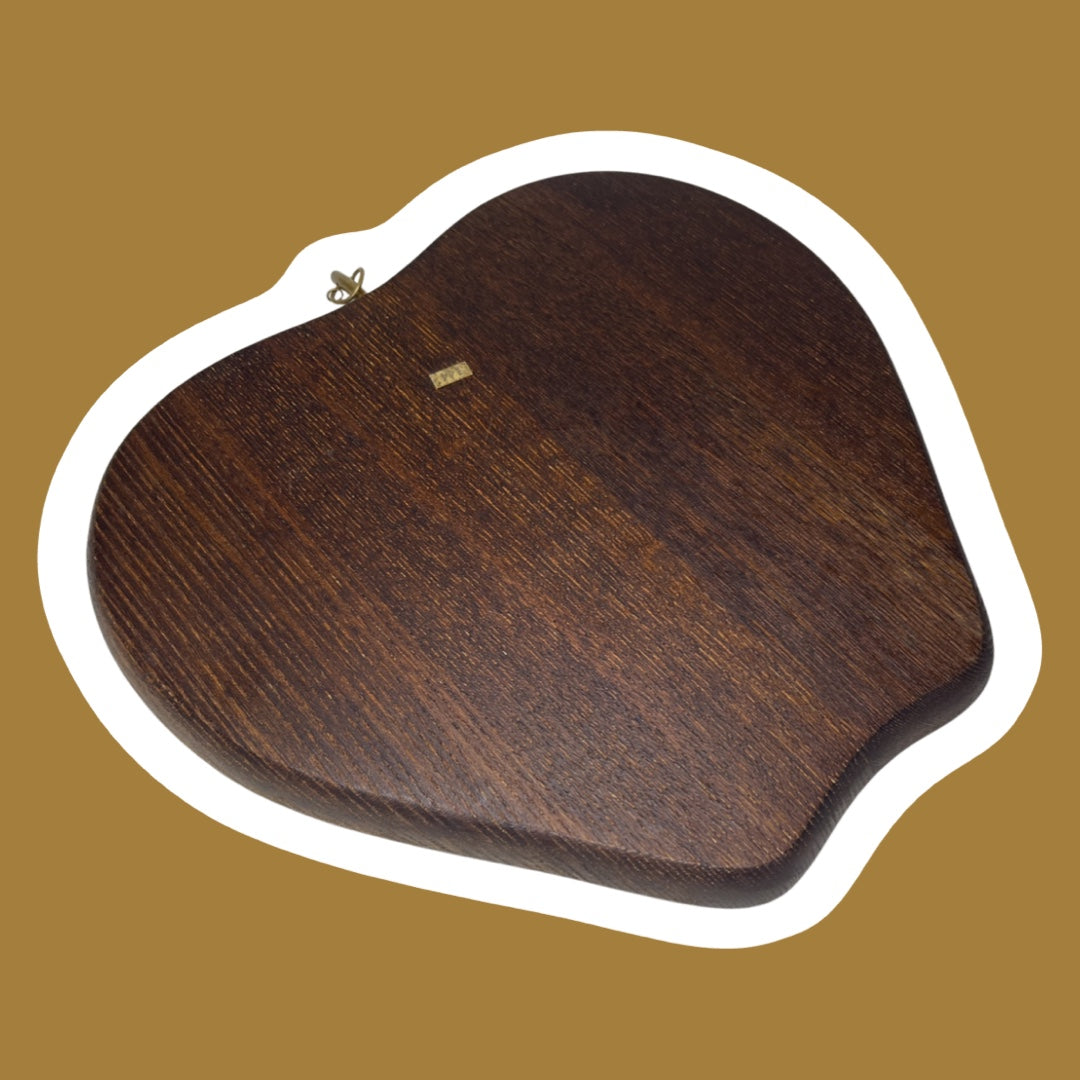 Tabla de quesos de madera y cerámica con forma de manzana 'Fred Press'