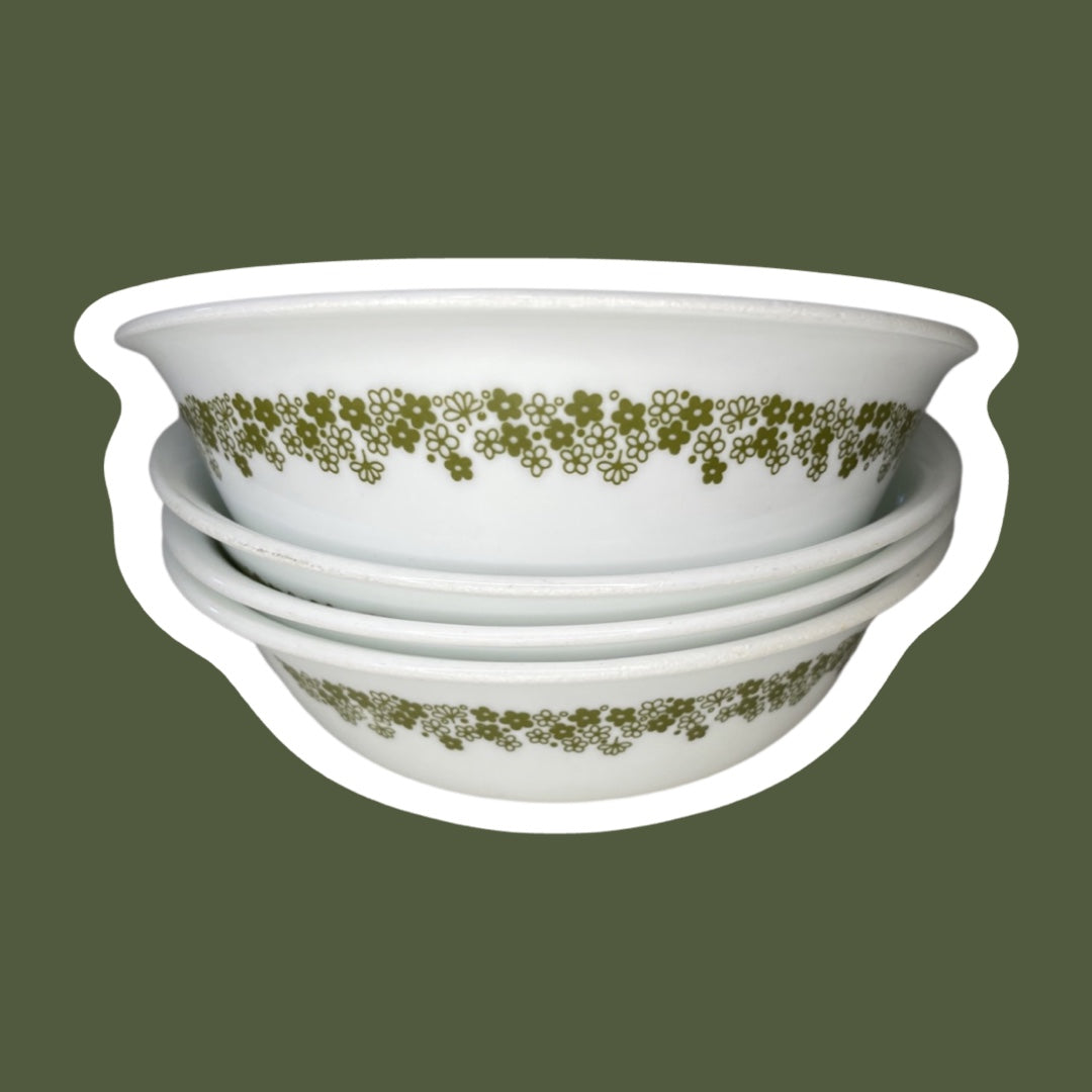 Cuencos para cereales 'Spring Blossom' o 'Crazy Daisy' de Corning Corelle, juego de cuatro