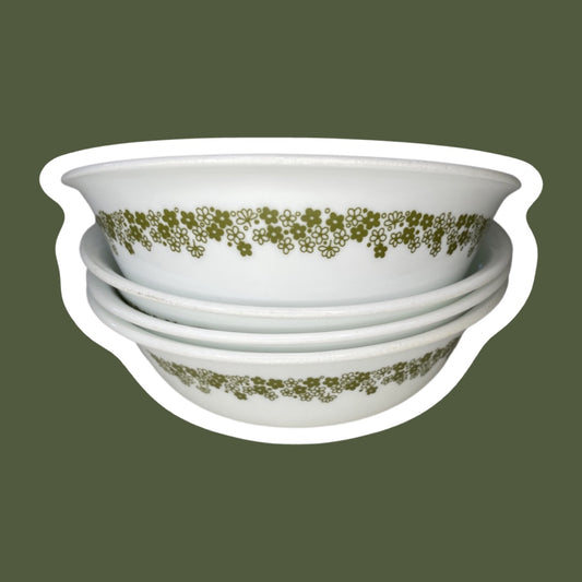 Cuencos para cereales 'Spring Blossom' o 'Crazy Daisy' de Corning Corelle, juego de cuatro
