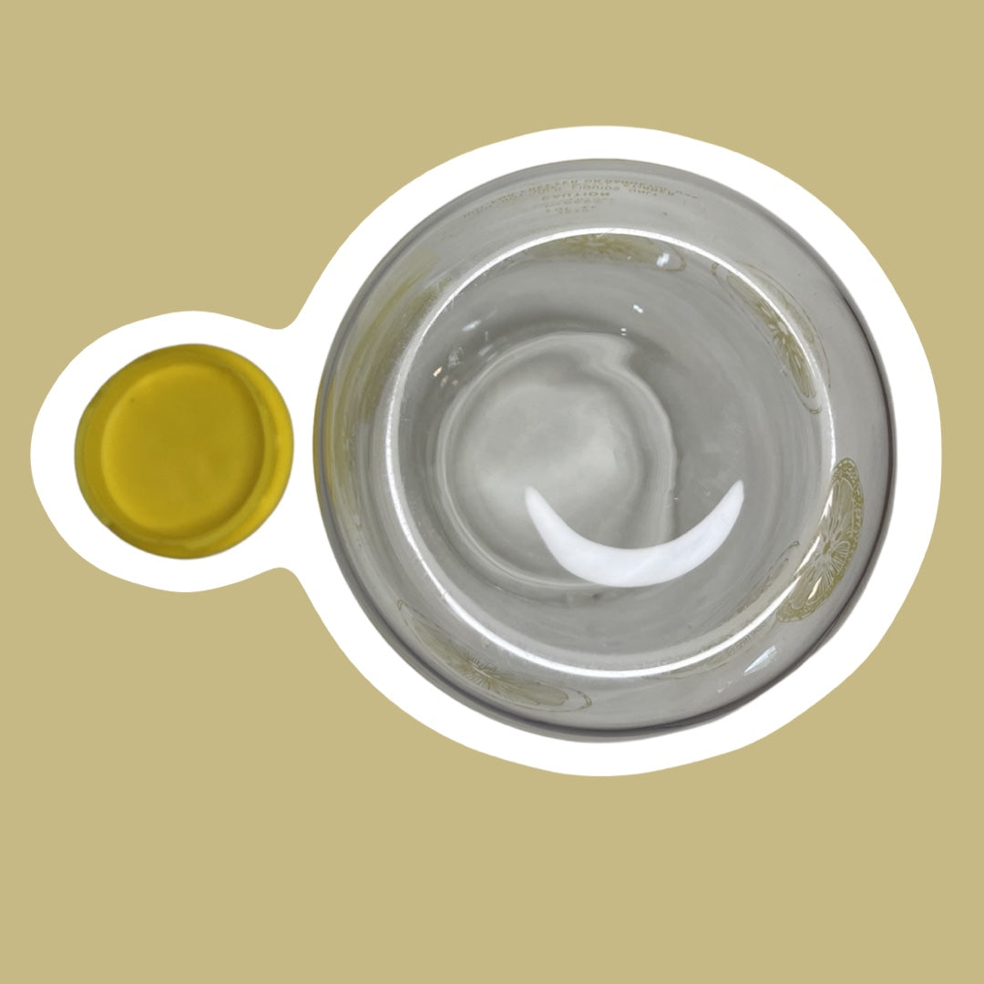 Jarra de limonada con tapa y diseño de limón amarillo de Pyrex