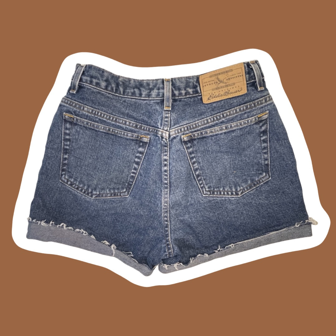Pantalones cortos vaqueros para mujer 'Eddie Bauer', talla 10