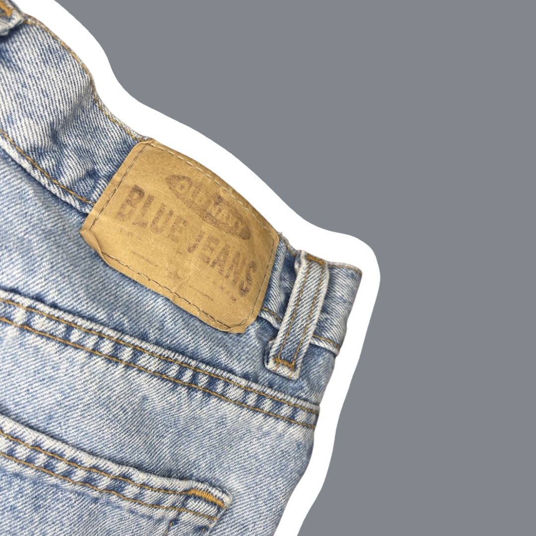 Vaqueros azules claros de lavado claro Old Navy para mujer, década de 1990, talla 12 para mujer
