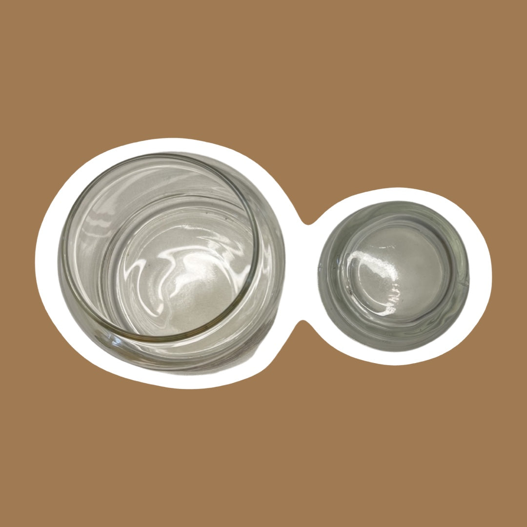 Frasco de vidrio Anchor Hocking con frutos secos y bayas