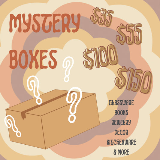 Caja misteriosa vintage