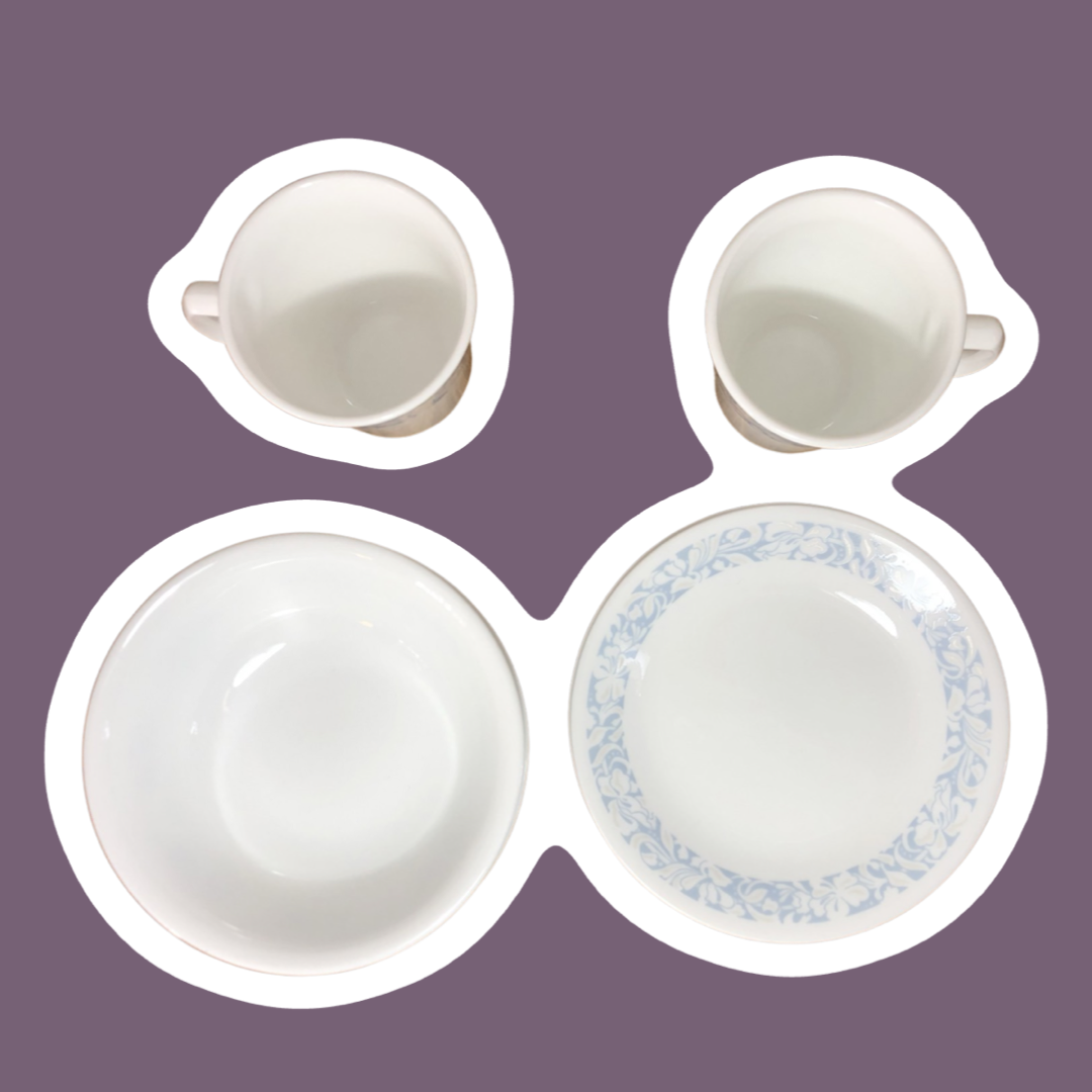 Cristalería Corning Corelle 'Amistad' y 'Arena y piedra'