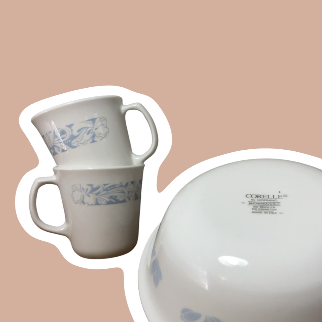 Cristalería Corning Corelle 'Amistad' y 'Arena y piedra'
