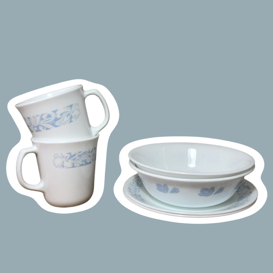Cristalería Corning Corelle 'Amistad' y 'Arena y piedra'