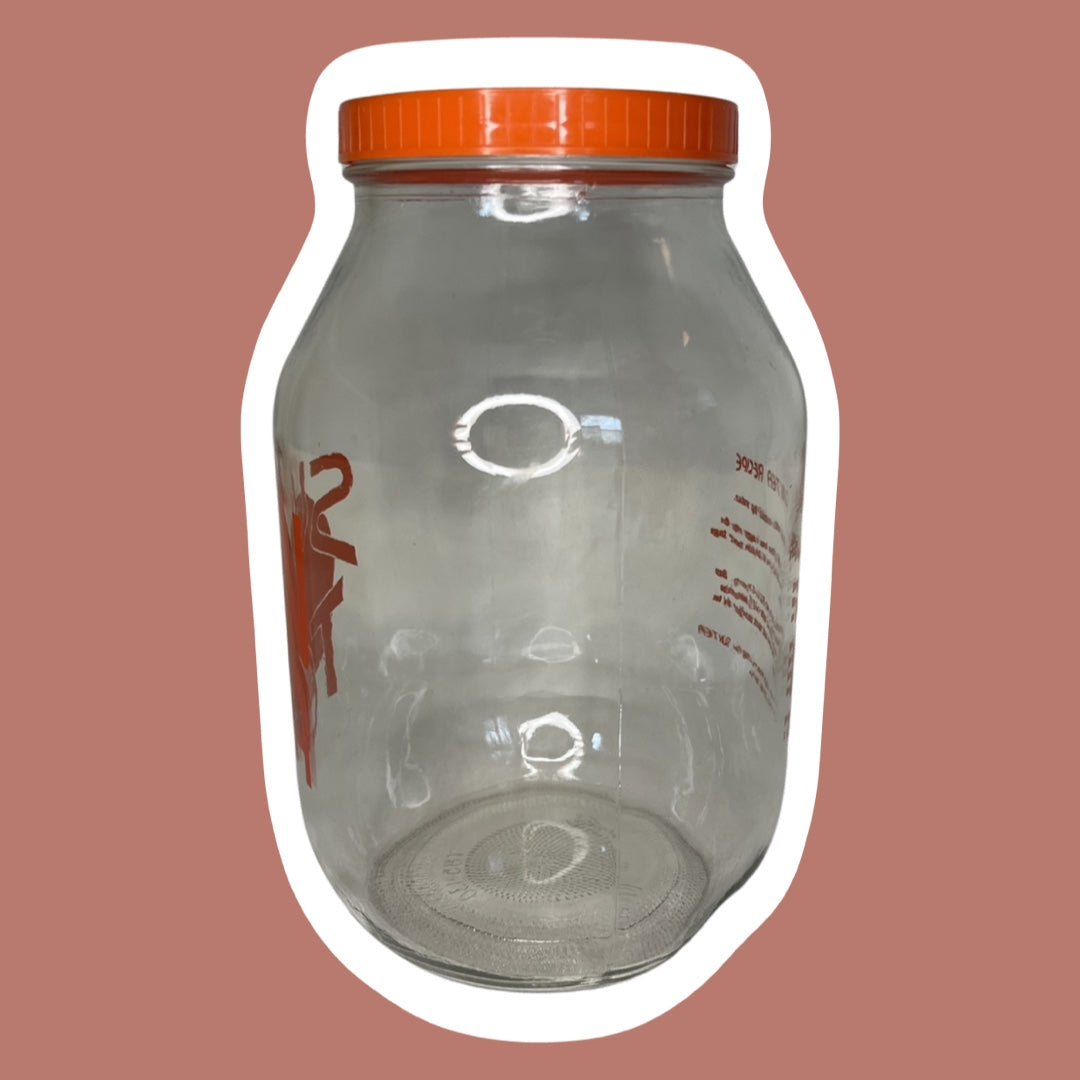 1970s Red ‘Ball’ Sun Tea Jar, 1 Gallon